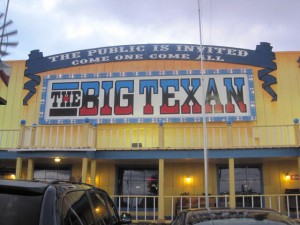 rondreis Amerika Amarillo Texas usa het beroemde Big Texan restaurant