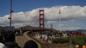 Amerika rondreis San Francisco Golden Gate Bridge uitkijkpost